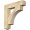Ekena Millwork Westlake Craftsman Rough Sawn Bracket, Douglas Fir, 4"W x 22"D x 22"H BKT04X22X22WTL04RDF - alternate 1